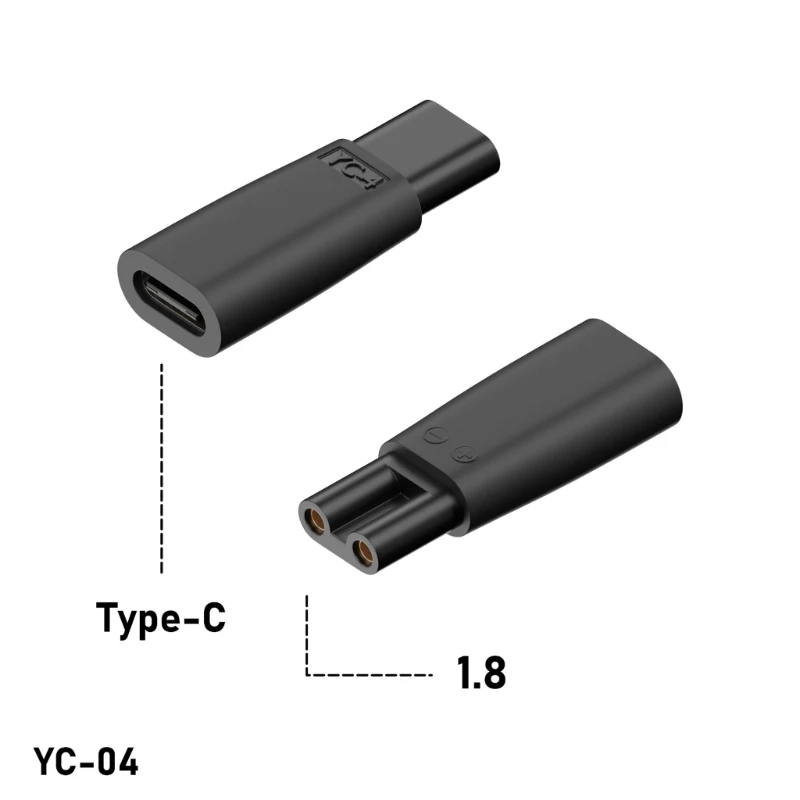 Зарядное устройство USB Type-C, 6 шт., адаптер питания для бритья (art.: 3920c181ebd07) - 3920c181ebd07
