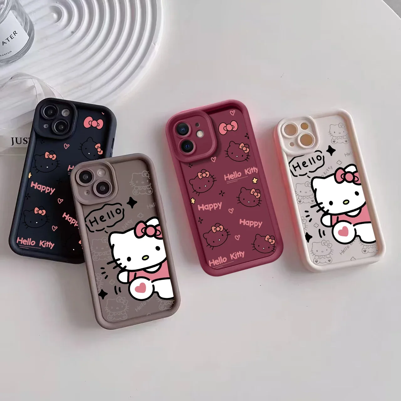 Чехол для телефона Motorola Moto G30 G22 G9 Play чехол Hello Kitty мягкий силиконовый трендовый