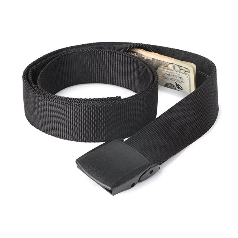 120cm Travel Hidden Cash Anti Theft Waist Belt   Waist Packs Pouch Wallet Hiding Money Belt Bag Belt for Men Womans Belt