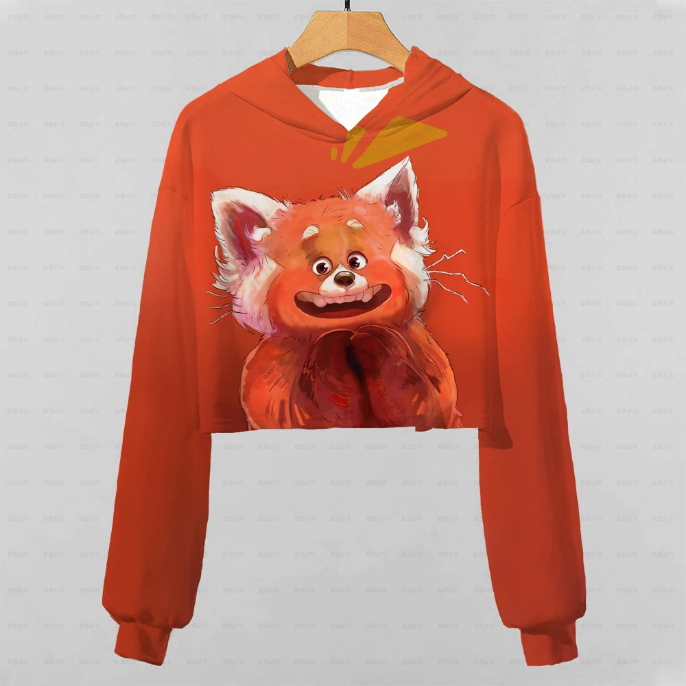 

Новинка весна-осень, поворотный красный свитер с капюшоном для мальчиков и девочек, детская рубашка с капюшоном в западном стиле с мультяшн...