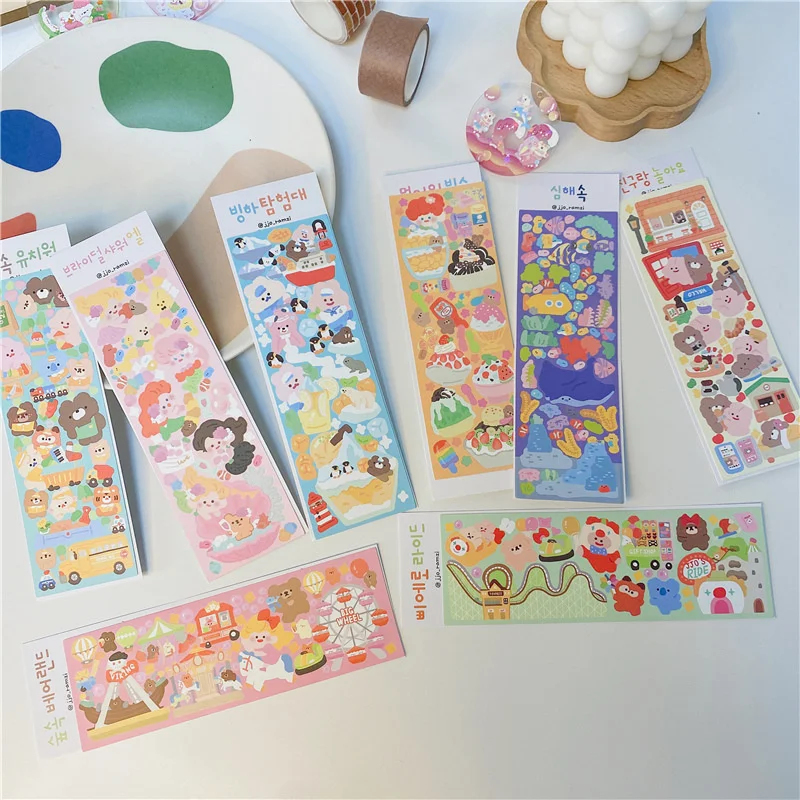 

1 шт., декоративные Стикеры для школьных альбомов