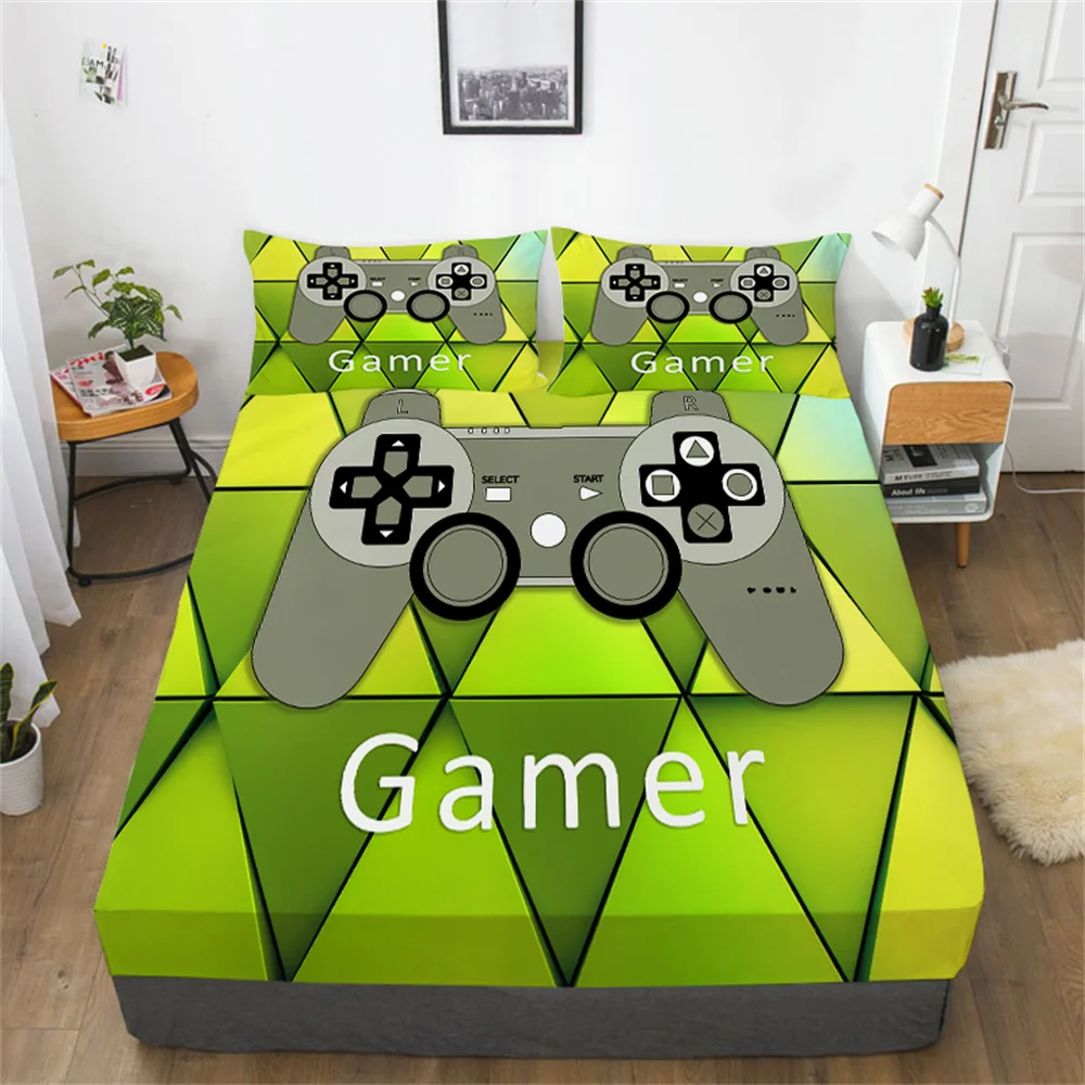 

Game 3D Comforter Cover Set Twin Bed Sets Teens Children Home Textiles Bedding Covers Bedspreads Fitted Sheets Beds Sheet