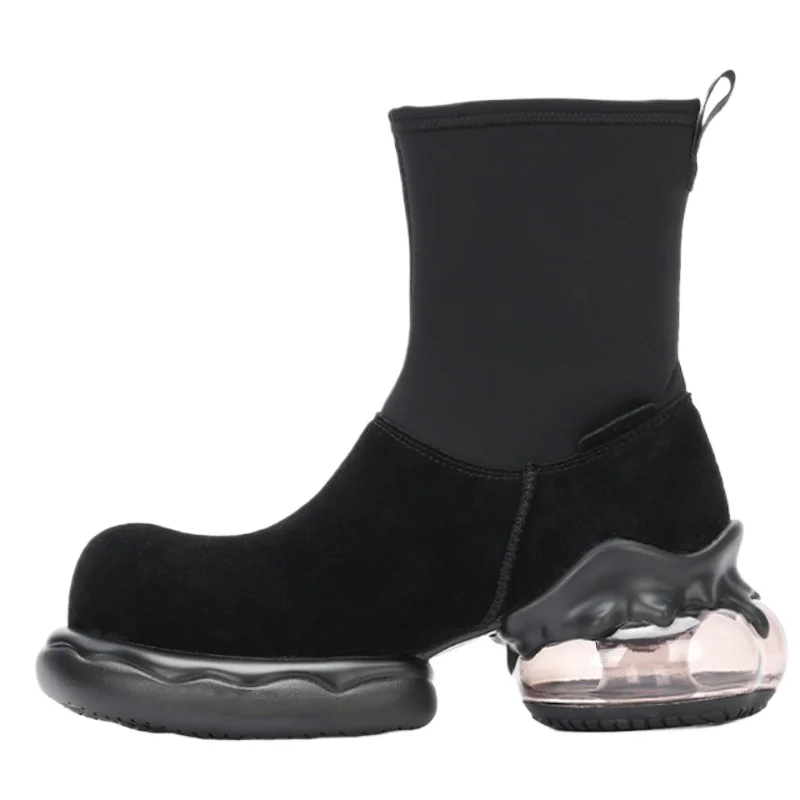 Дизайнерские ботинки Челси серии Bubble Gum женские осенне-зимние уличные эластичные