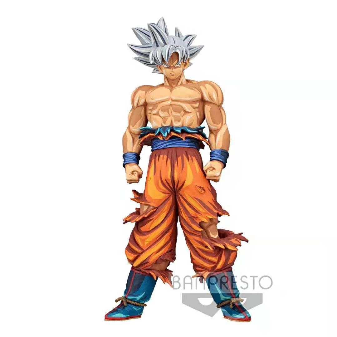 

Anime Dragon Ball Super Son Goku Grandista Ultra Instinct Original Bandai PVC Action Figure Toy 350mm DBZ Figurine