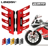 for aprilia gpr150 apr150 gpr apr 150 motorcycle accessories mudguard side protection block front fender side anti fall slider