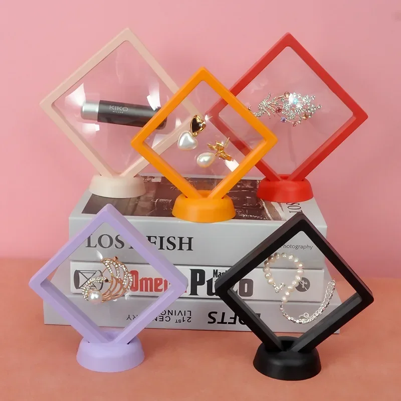 5 шт. прозрачная фольга Pe Podróżne коробка для хранения ювелирных изделий упаковки