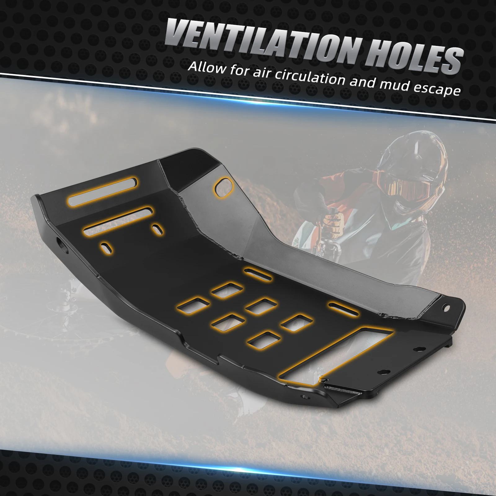 Для KTM EXC 300 2024 NICECNC Skidplate Нижняя защита двигателя мотоцикла XCW 250 SX XC 300-2023