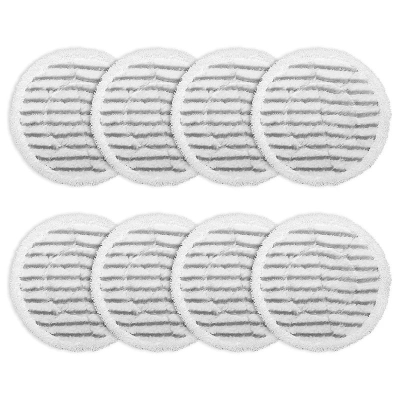 

8Pcs Mop Pads Replacement For Shark S7000 Series S7000 S7001 T2 T21 U6002steam&Scrub All-In-One Scrubbing Mop