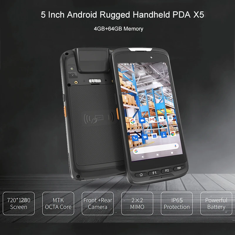 Cheap Factory Price Android 11 OS 4G 64G Handheld Terminal PDA 1D Honeywell 2D Barcode Scanner With Wifi GPS Camera |