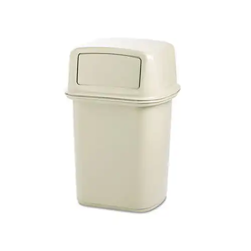 

Fire-Safe Container Square, Structural Foam, 45 gal, Beige