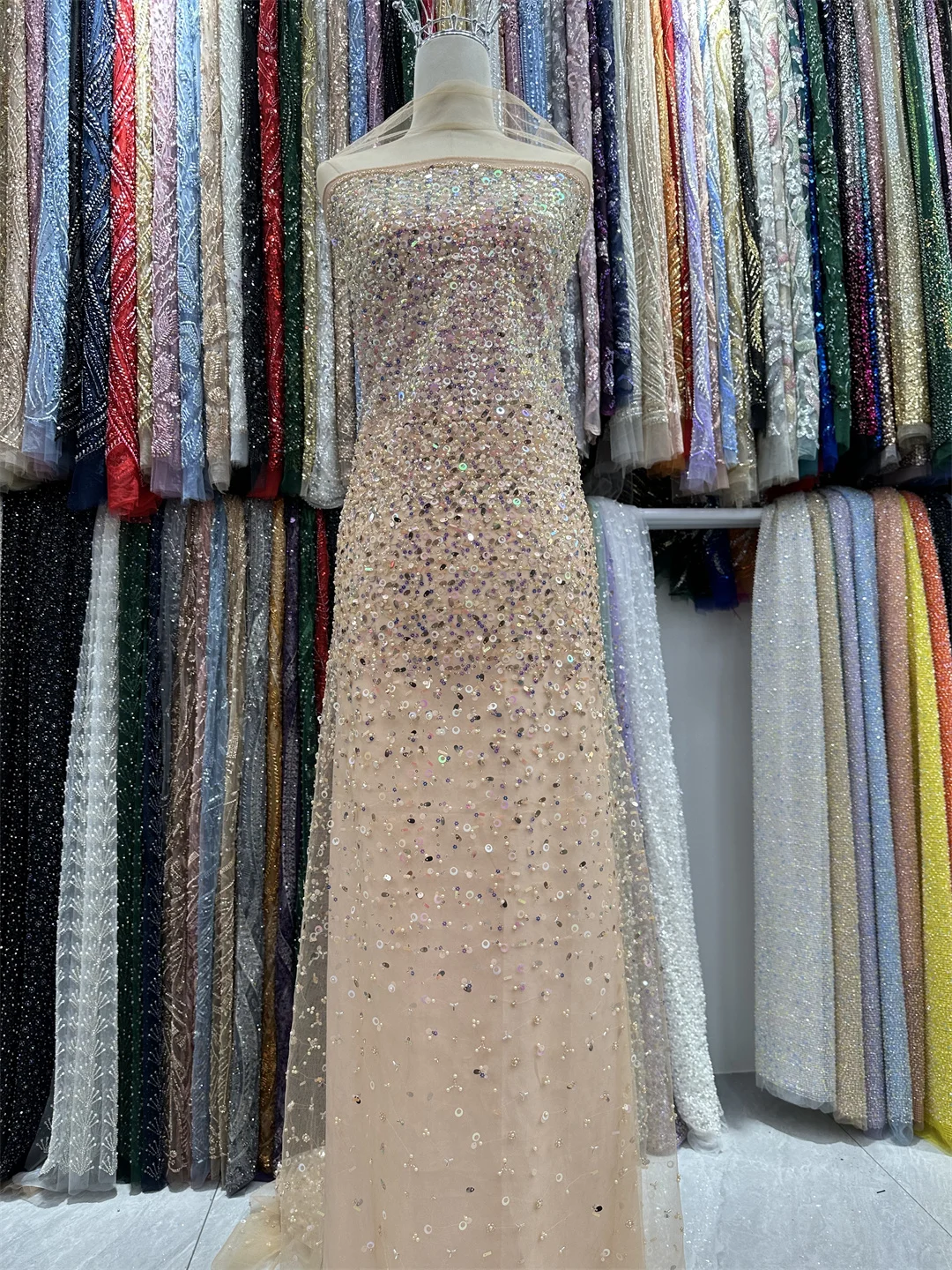 Новинка 2024 высокое качество изящная элегантная мягкая вышивка искусственная