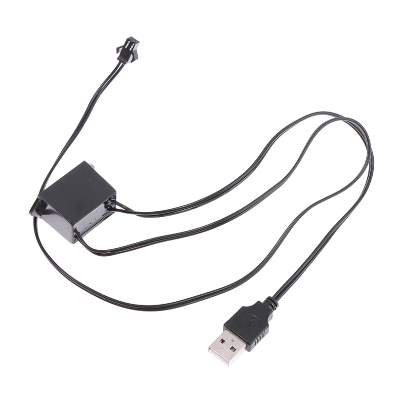 

5V USB Adapter Driver 1-5M El Wire Electroluminescent Light Controller Inverter
