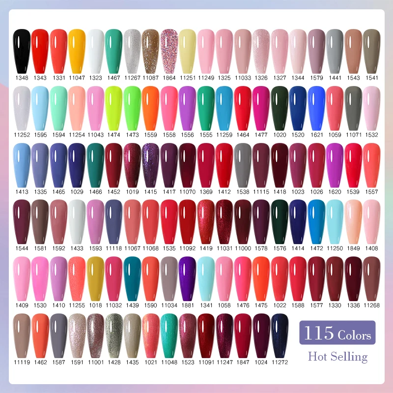 Arte Clavo 8 мл гель лак для ногтей Макарон розовый цвет дешевый базовый слой