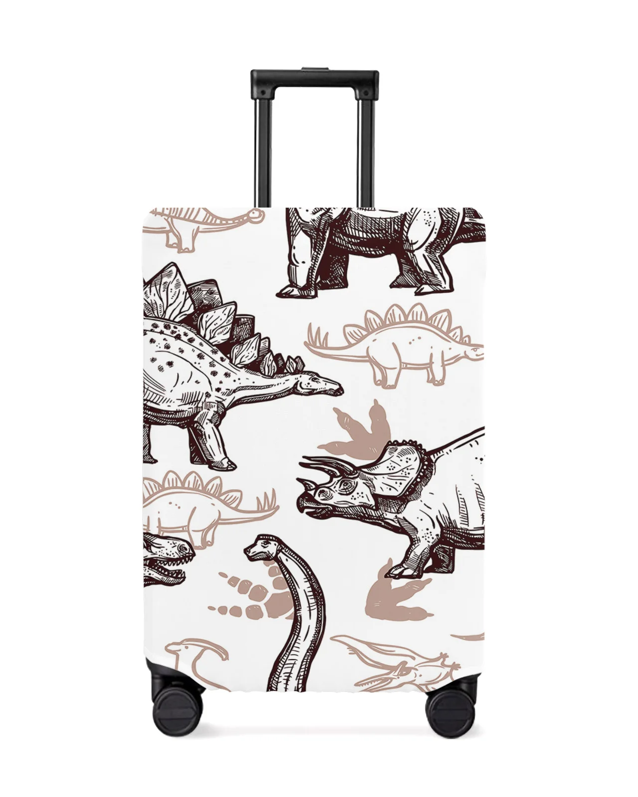 

Cartoon Dinosaur Travel Luggage Cover Elastic Baggage Cover Suitable For 18-32 Inch Suitcase Case Dust Cover Travel Accessories