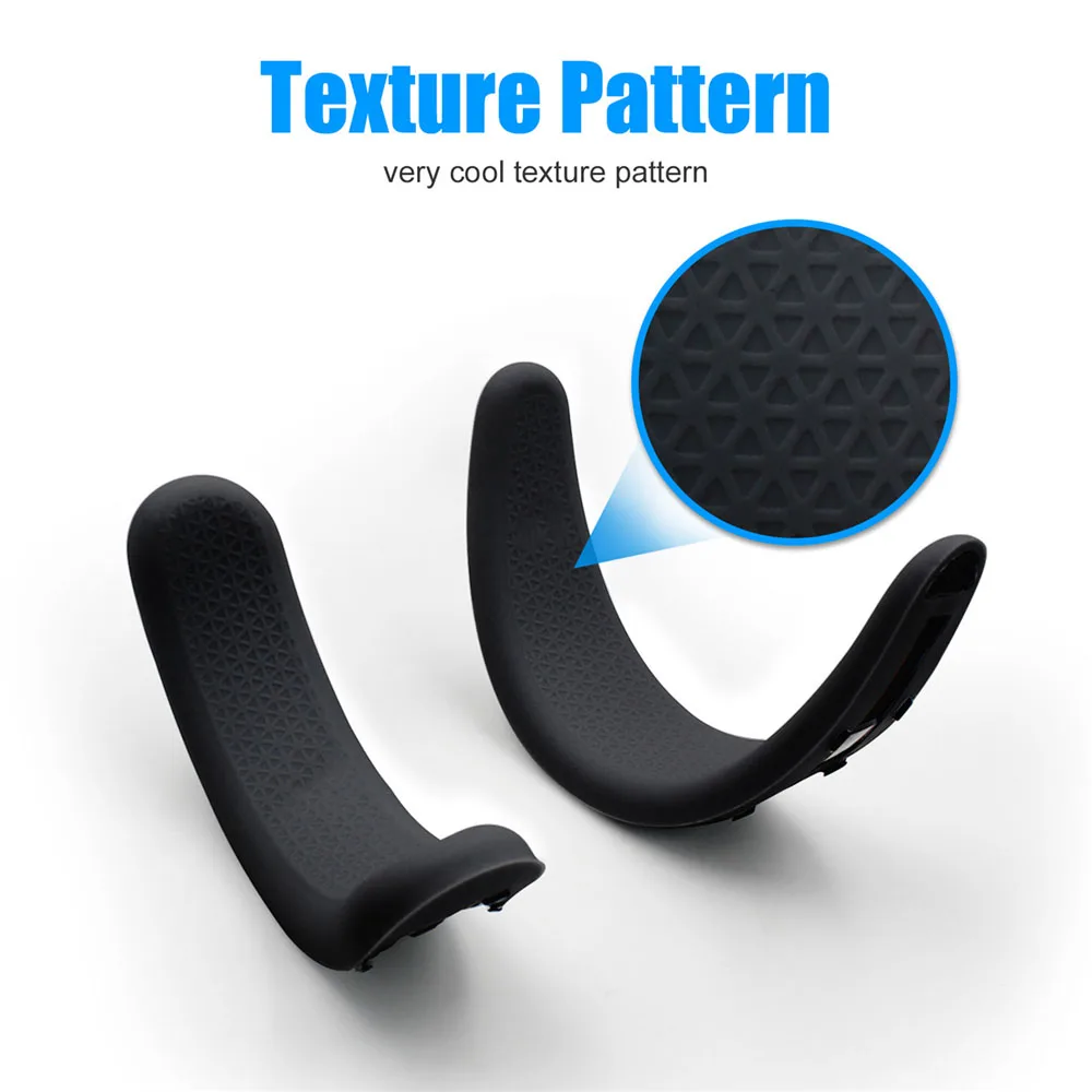 Черная силиконовая передняя и задняя пенопластовая маска для глаз Oculus Rift S VR очки