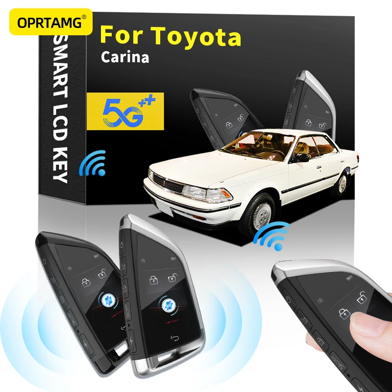 

Car Smart Remote Control Key LCD Display for Keyless Smart Key For Toyota Carina 2000 2001 2002-2017 2018 2019 2020 2021 2022