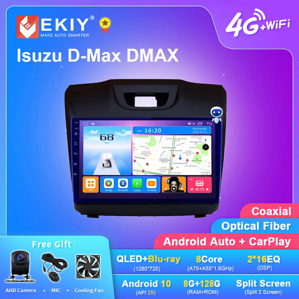 

EKIY T7 Car Radio For Chevrolet TrailBlazer 2 S-10 S10 Colorado For Isuzu D-Max DMAX Multimedia player Tape Recorder No 2din