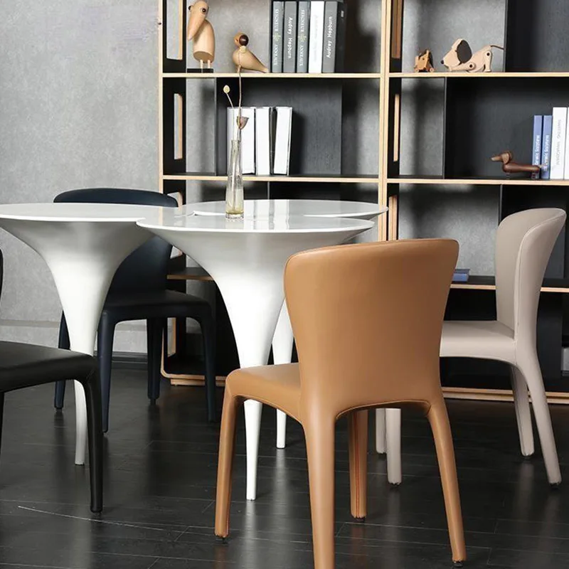 

Дизайнерские кресла для отдыха, портативные эргономичные Кожаные Офисные стулья для гостиной, игровая мебель для дома MQ50KT