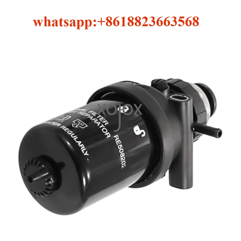 Топливный фильтр в сборе XOJOX RE508202 с ручным насосом давления для экскаватора JOHN DEERE