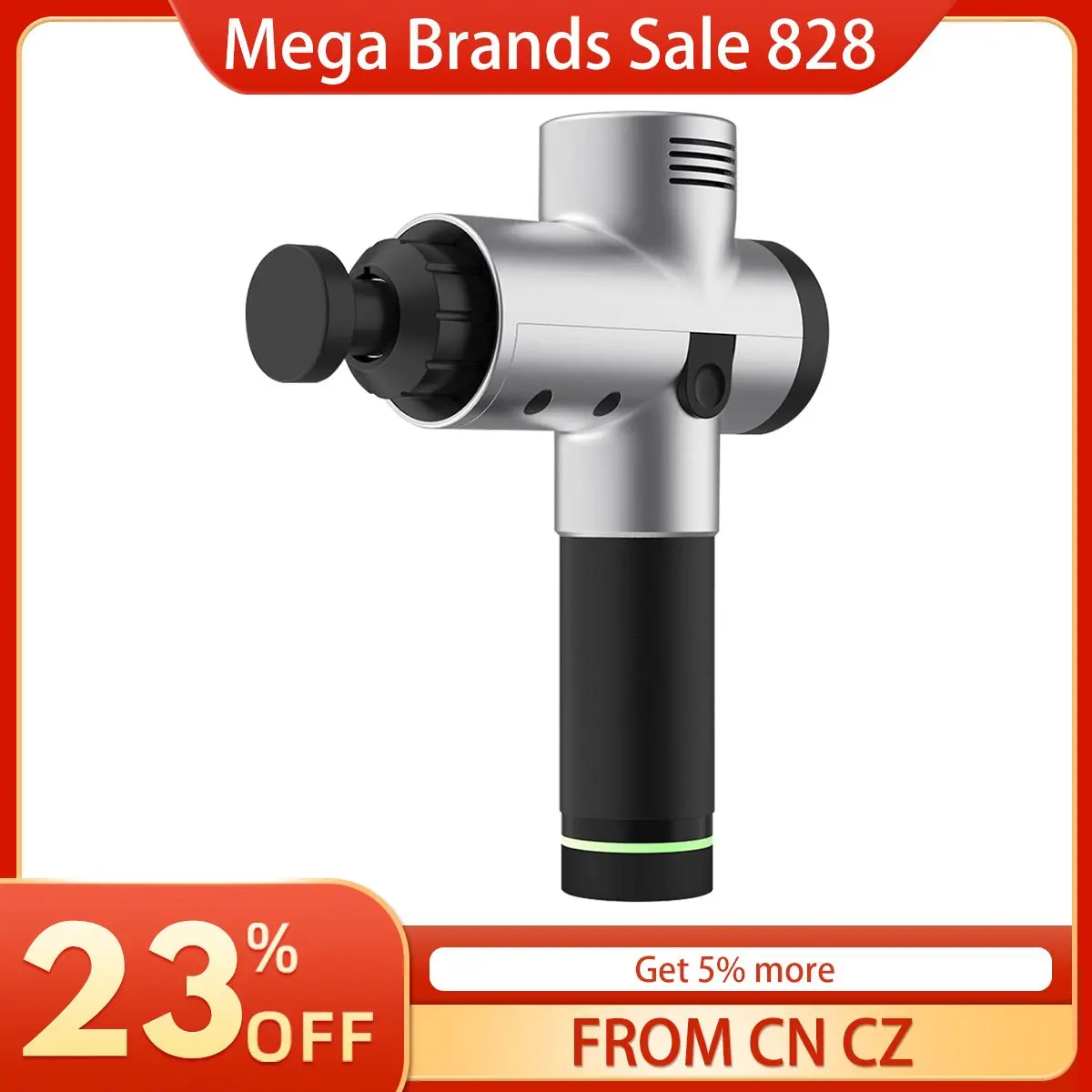 

4000r/min High frequency Massage Gun Muscle Relax Body Relaxation Electric Massager with Portable Bag Therapy Gun for fitness