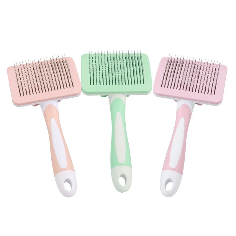 

Pet Dog Hair Removal Needle Combs Fur Trimming Cleaning Brush Grooming Tool Cat Detangler Puppy Dog Slicker Pet Accessories