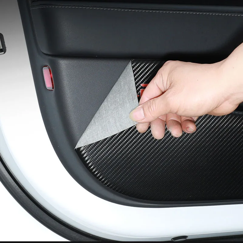 Противоударная накладка на дверь автомобиля Tesla Model 3 /S/X защитная пленка наклейка