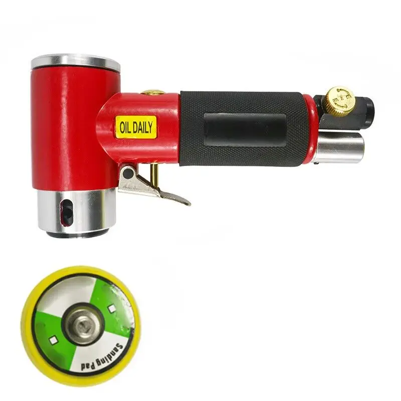 2inch 3inch Mini Air Sander Orbital Air Sander Variable Speed Dual Action Pneumatic Sander Polisher Car Waxing Machine