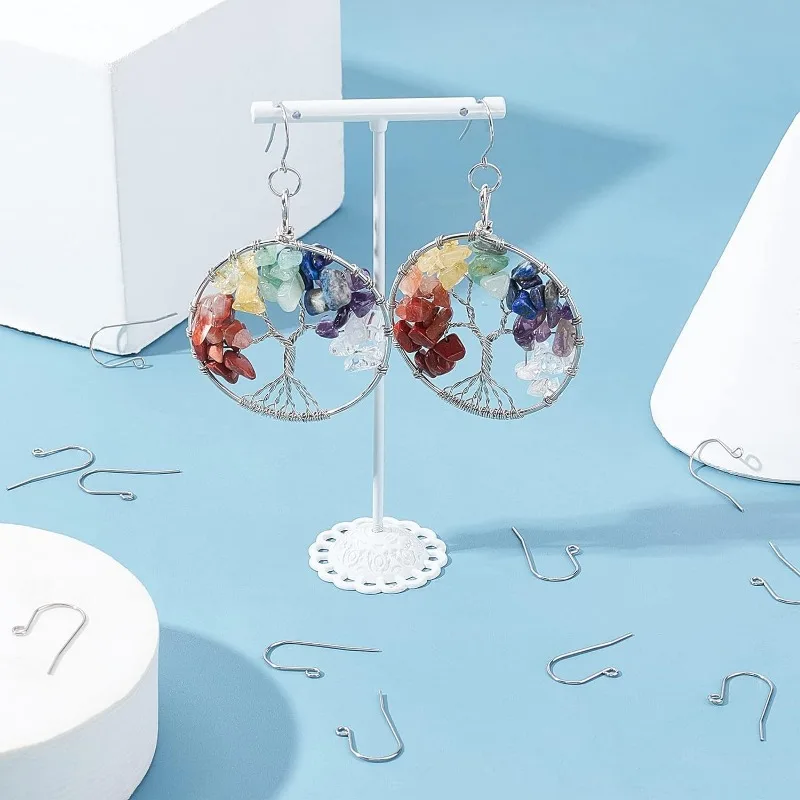 Серьги-Крючки из нержавеющей стали с катушкой 16x27x500 мм 2 0 8 шт.