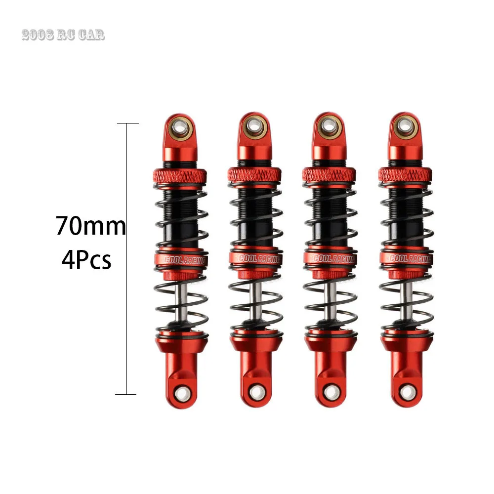 

Metal Shock Absorber Oil Damper for 1/10 RC Car Axial SCX10 90046 AXI03007 TRX4 TRX6 70/80/90/100/110/120mm