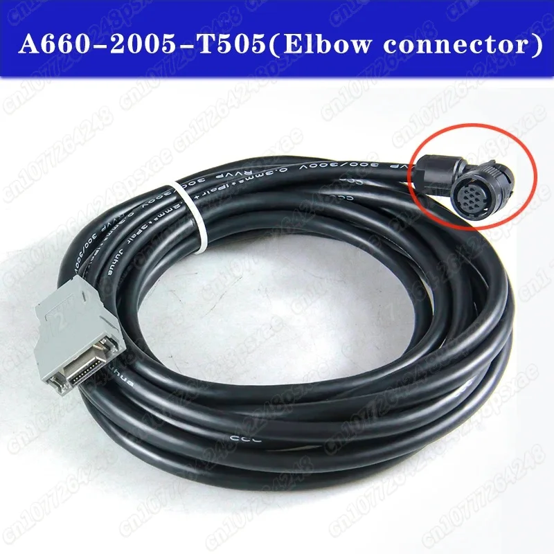 A660-2005-T505 (угловой) A660-2005-T506 (прямой) Кабель энкодера для серводвигателей серии Ai Bi (art.: 3920dcdbd0061) - 3920dcdbd0061
