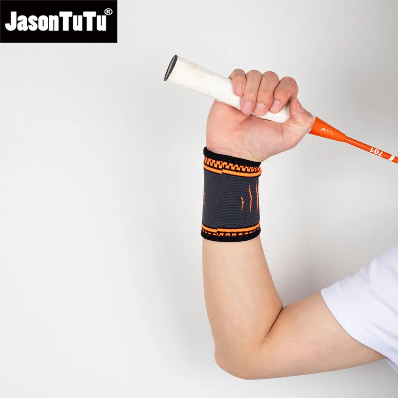 JASONTUTU 1 шт. поддержка запястья нейлоновая вязаная компрессионная лента дышащие