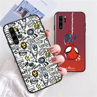 marvel avengers phone cases for huawei honor p30 p40 pro p30 pro honor 8x v9 10i 10x lite 9a soft tpu funda back cover coque
