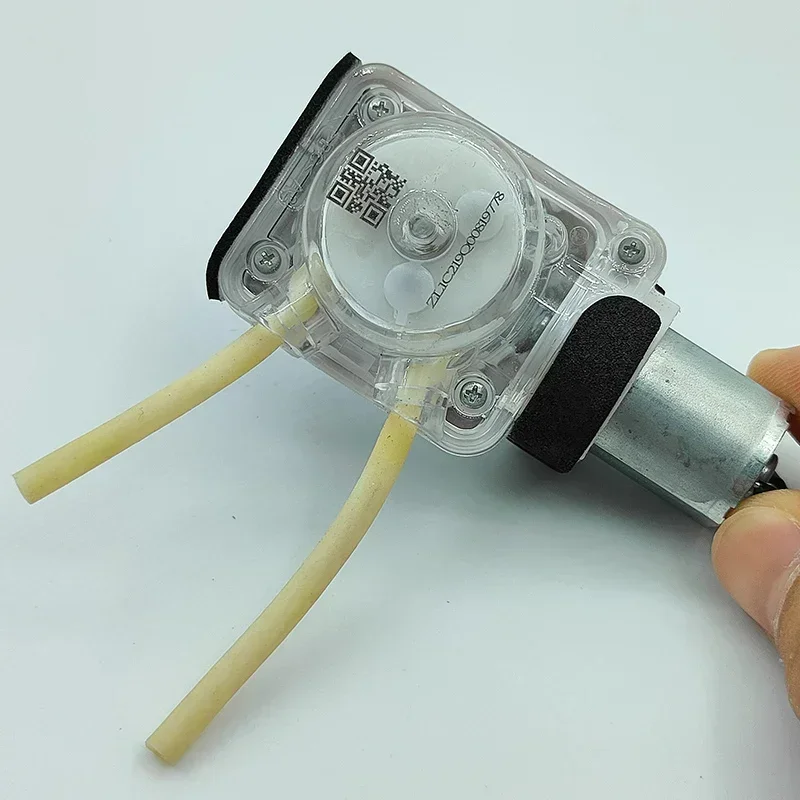 Миниатюрный Перистальтический дозирующий насос для воды микро самовсасывающая