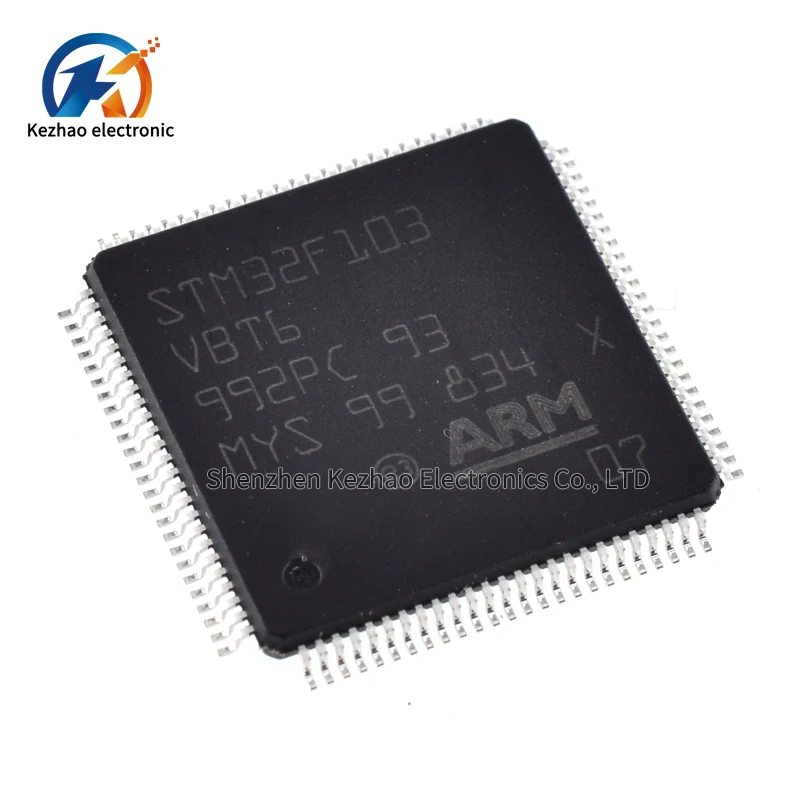 (2 шт.) 100% Новый оригинальный микроконтроллер STM32F103VBT6 LQFP64 ARM 32-MCU чип IC