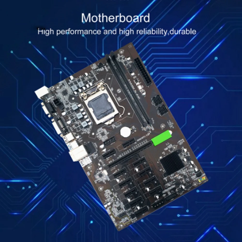 Оригинальная материнская плата для майнинга 12 планшетов карта памяти LGA 1151 DDR4