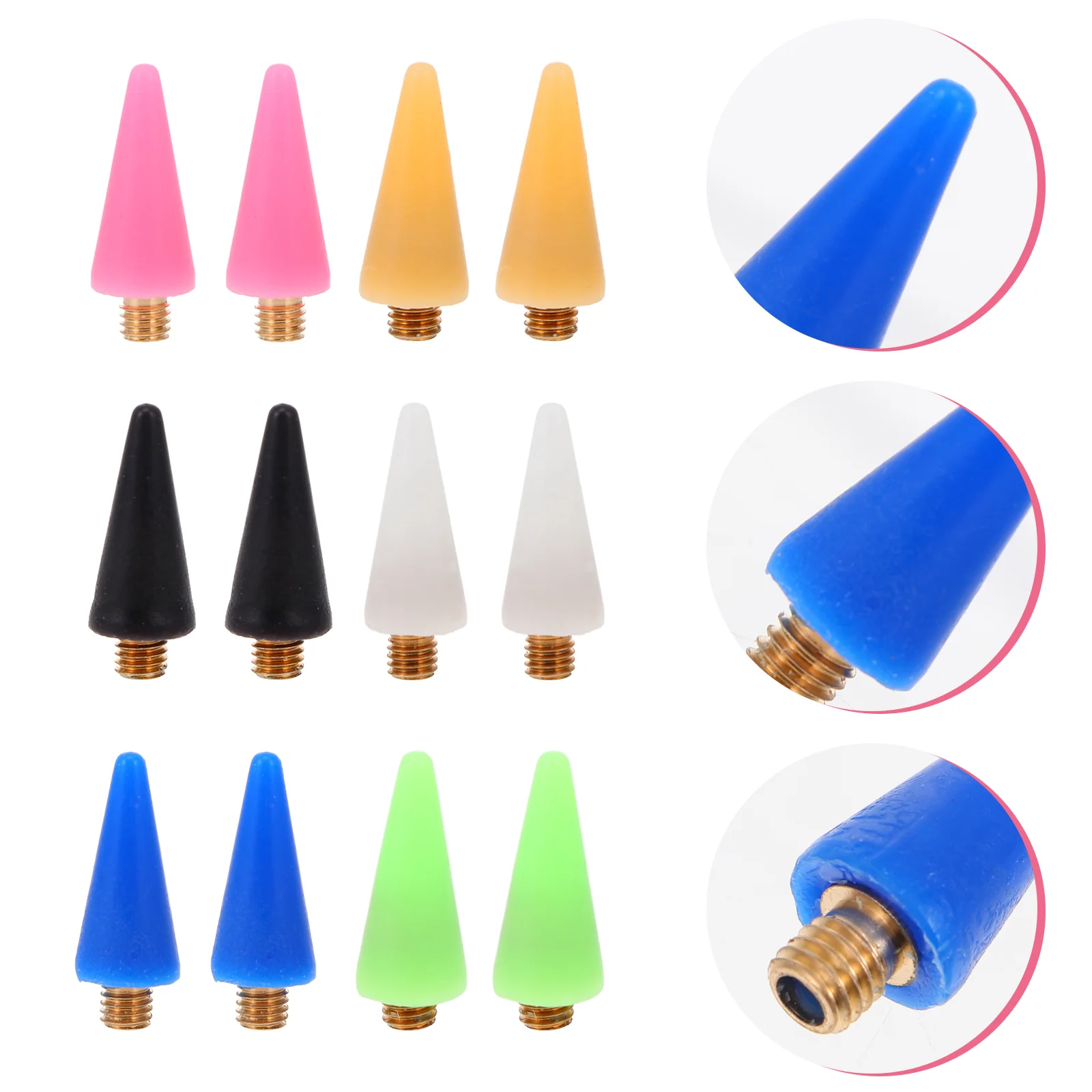 

Tips Replacement Tool Picker Drill Wax Heads Applicator Studs Pen Pickpoint Head Tip Rhinestone Dotting Setter Jewel Nail