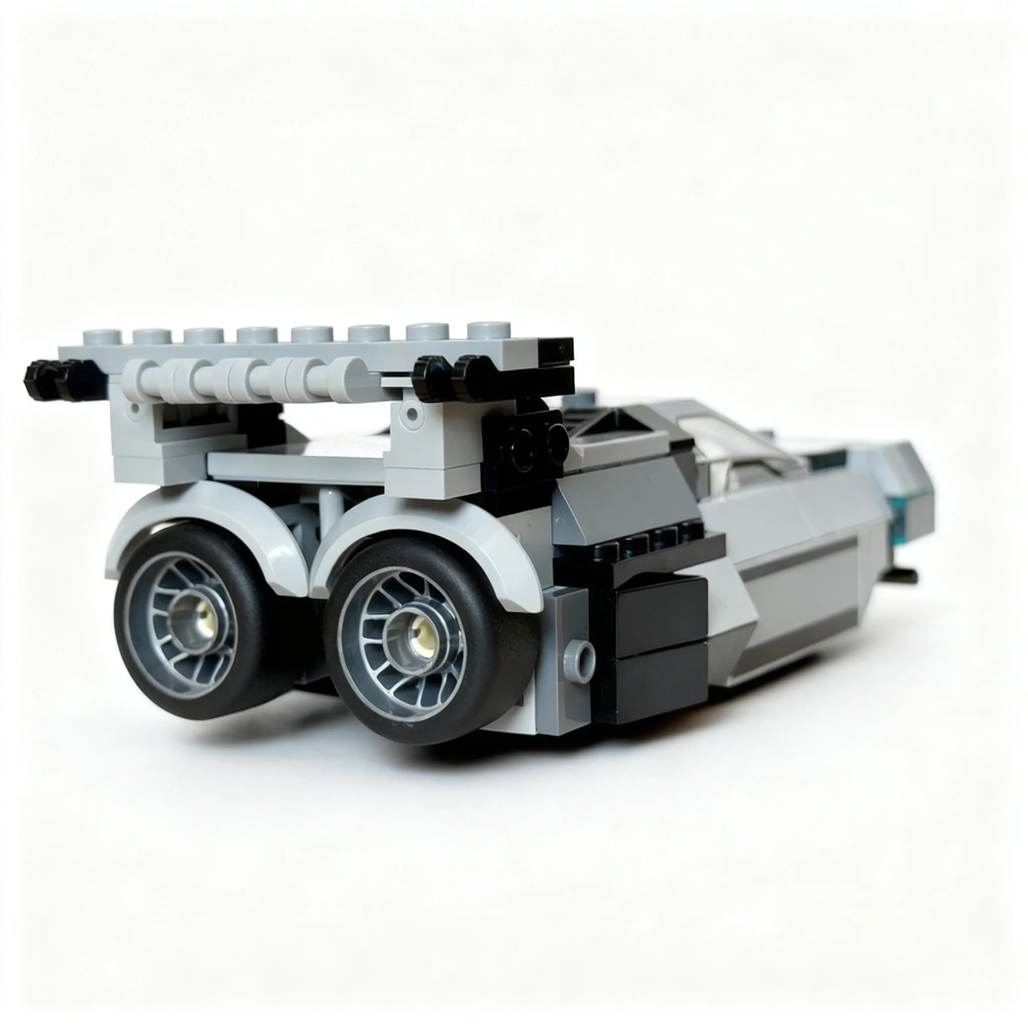 242 детали MOC City Champions DeLorean Airspeeder – альтернативная сборка модели машины времени из «Назад в будущее», конструктор, идея для игрушки. (art.: 3920dd0cc0174) - 3920dd0cc0174