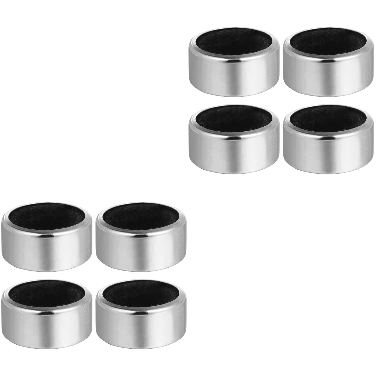 

8 Pcs Collar Stainless Steel Bottle Collar Bottle Drip Rings Stainless Steel Collar