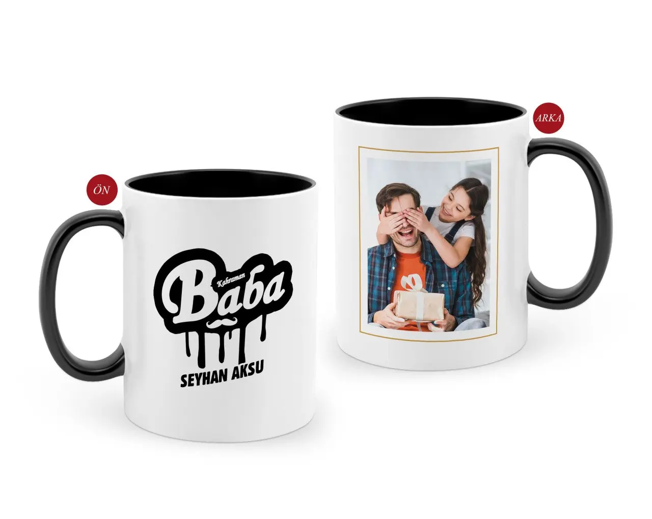 

Персонализированные Fathers Day Gift», «фото черный, белый цвет кружка Bardak-69