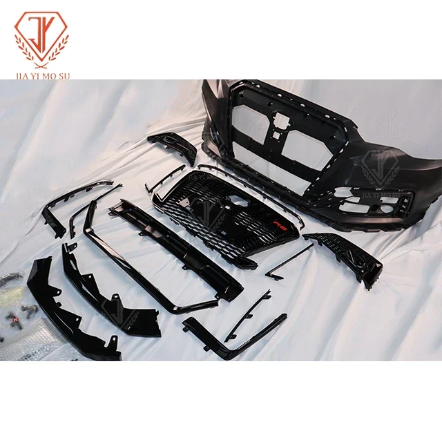 Комплект кузова переднего бампера Materia аксессуары JY Factory ABS для Corolla Cross черный