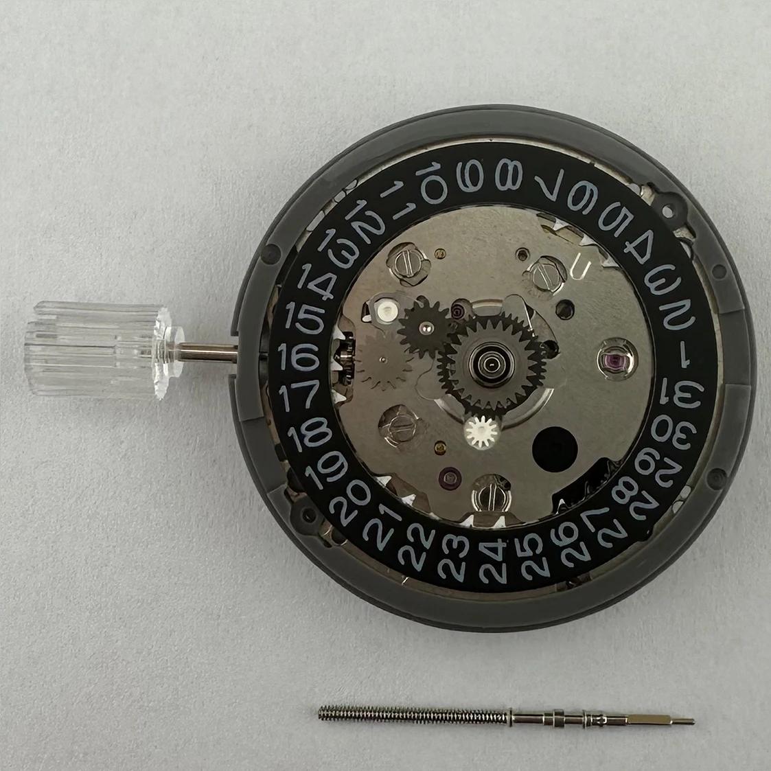 NH34/NH34A Черный Дата автоматические часы Movt Замена Комплект механический механизм
