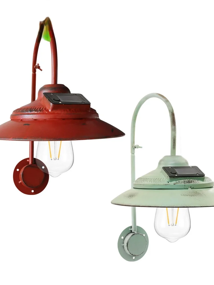 

Solar Barn Light Garden Outdoor Decor Light Wall Hanging Sconce Lighting Waterproof Patio Path FarmHouse Solar Lamp