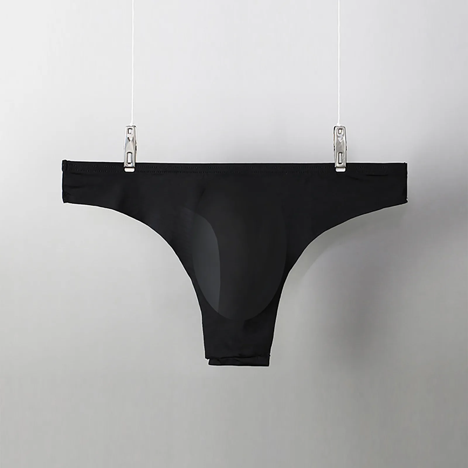 Сексуальное нижнее белье мужские стринги спортивные трусики для фитнеса тонкие
