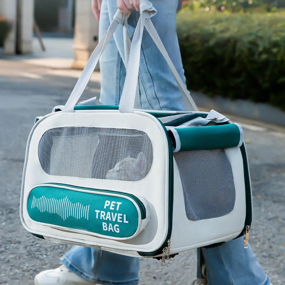 

Portable Large Capacity Go Out Carrier Bag Breathable Shoulder Bag Pet Supplies For Outdoor Travel