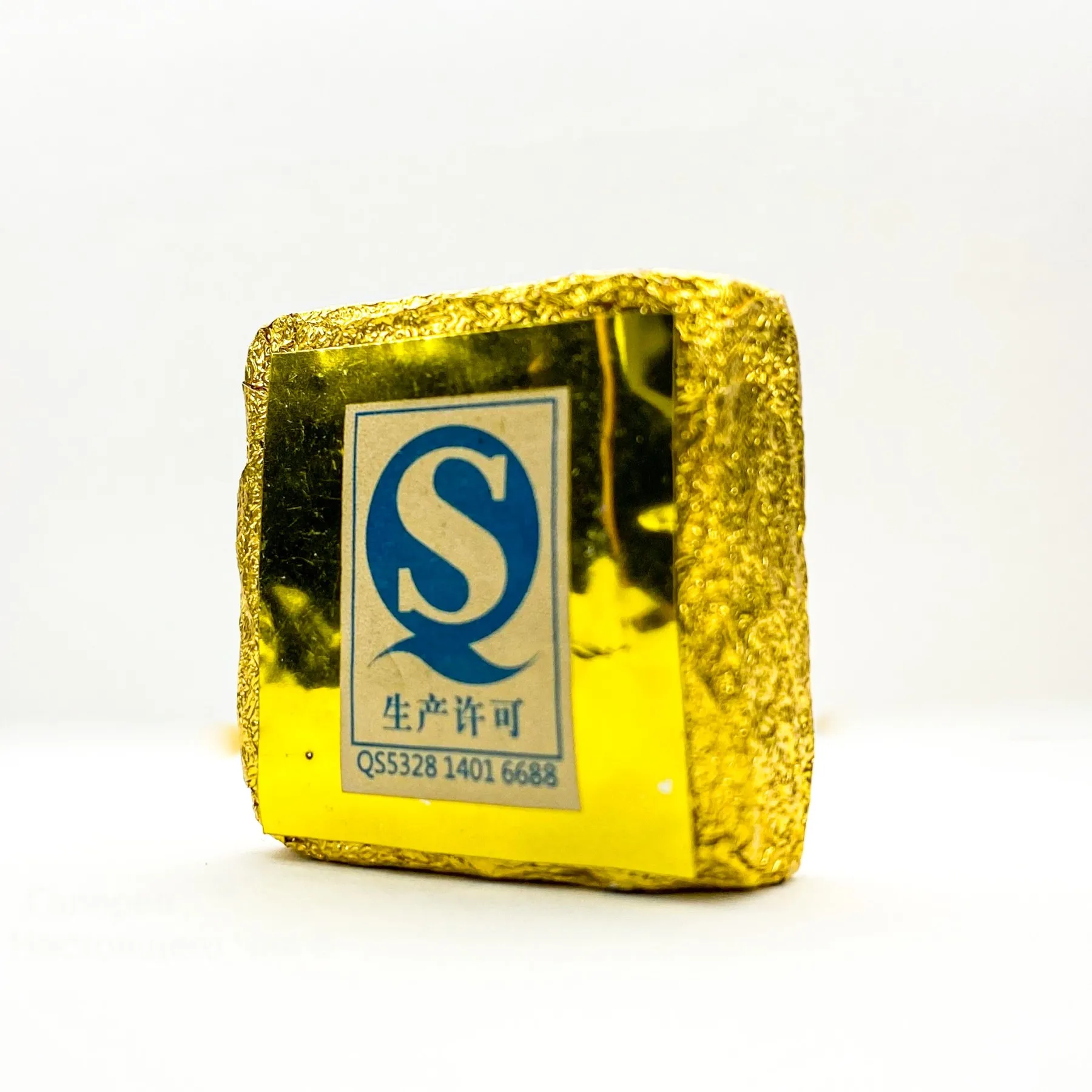 Чай AROMA &quotПуэр прессованный золотой квадратик 10 лет&quot (100 г.)| |