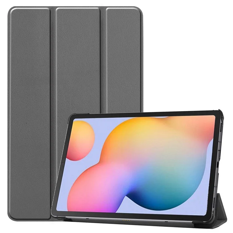 

Мягкий силиконовый смарт-чехол для планшета Samsung Galaxy Tab S6 Lite 10,4 Φ 2020, Обложка с держателем для карандашей
