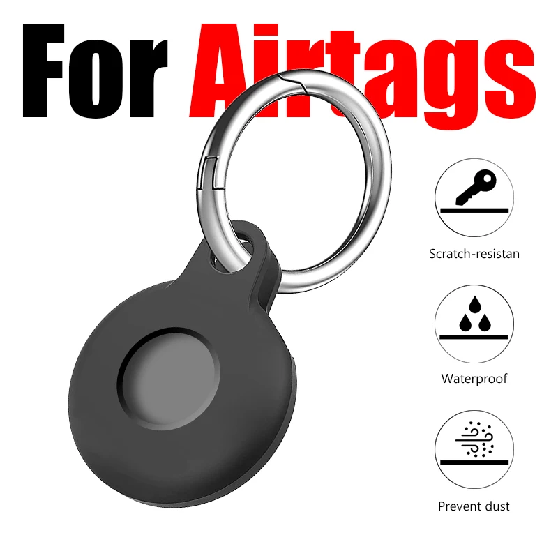 

Аксессуары для смартфонов Apple airtag, защитный чехол-бампер с ремешком и трекером, чехол-брелок с защитой от царапин