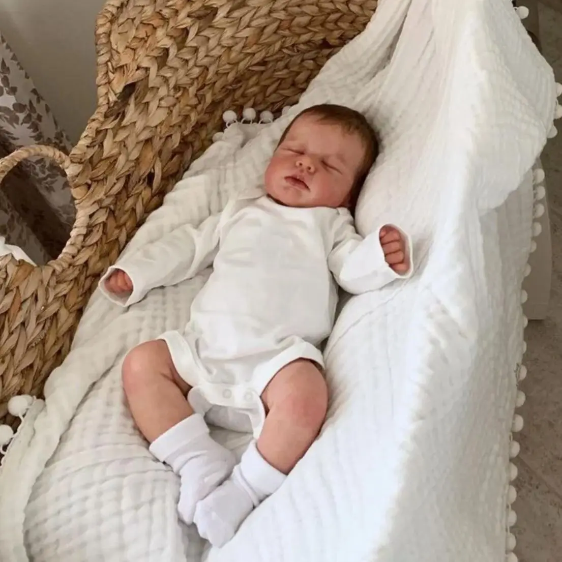 3D-краска с видимыми венами 50 см мягкие виниловые конечности ткань тело Реборн