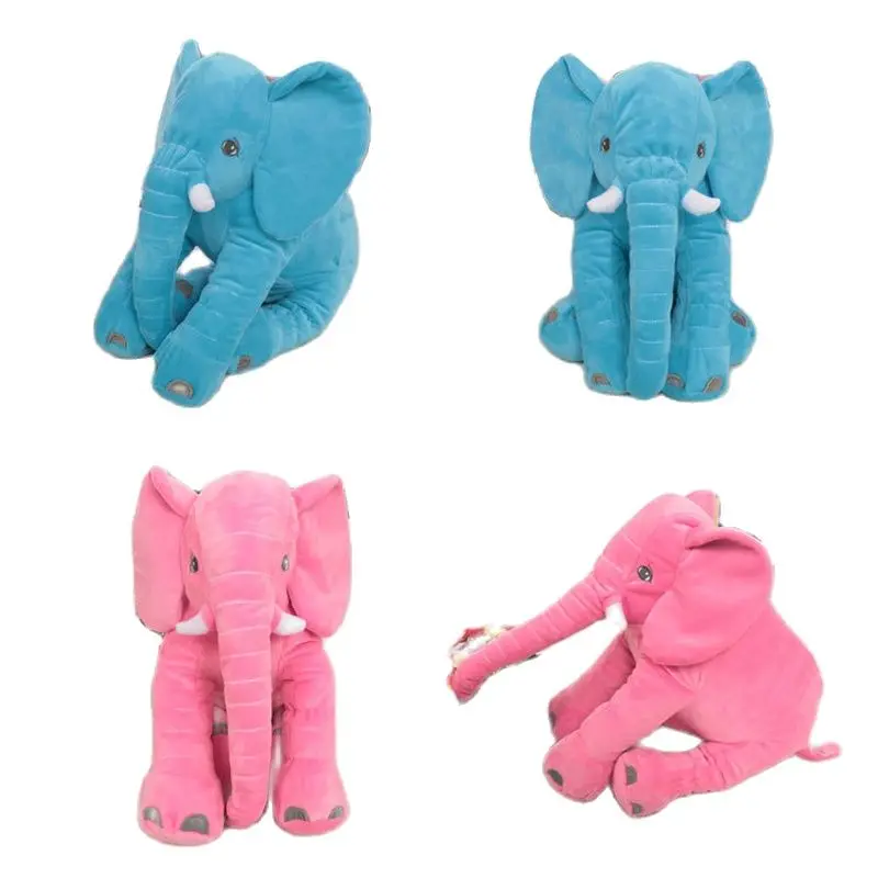 

40cm Fashion Baby Animal Elephant Style Doll Stuffed Elephant Plush Pillow Kids Toy for Children Room Bed Decoration Toys