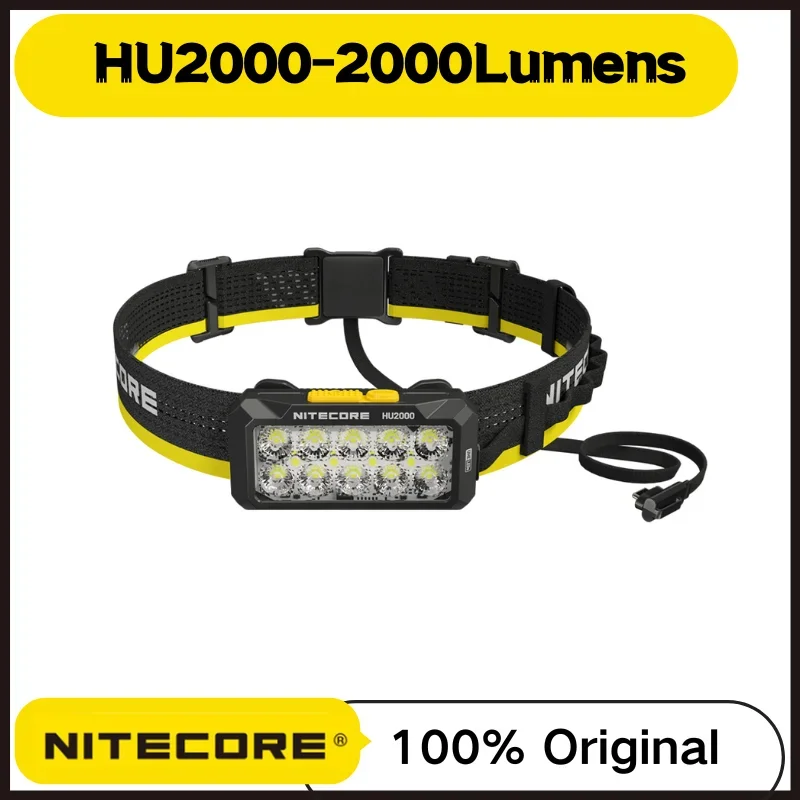 NITECORE HU2000 Высокопроизводительный рабочий налобный фонарь разделенного типа 2000